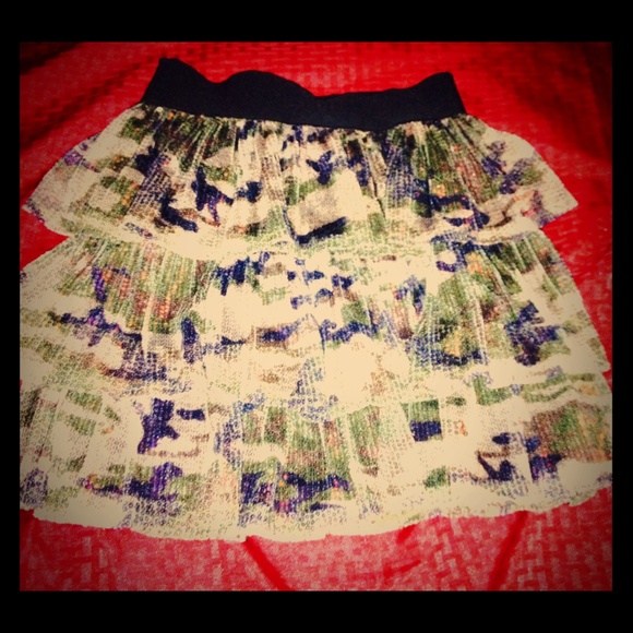 Camo skirt with sequin - Picture 1 of 1