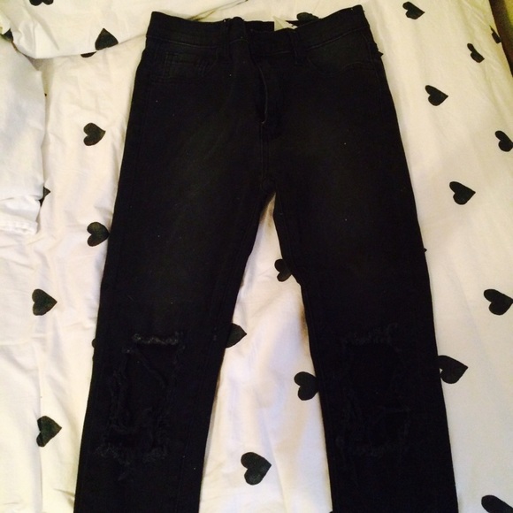 Unif peach pit skinnies