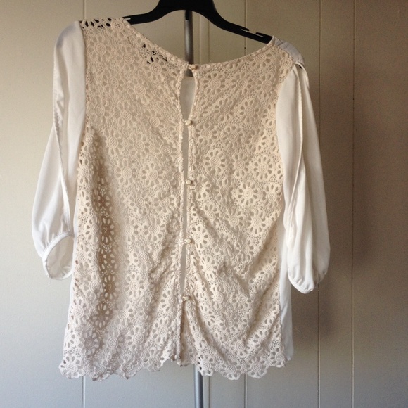 Laced back shirt