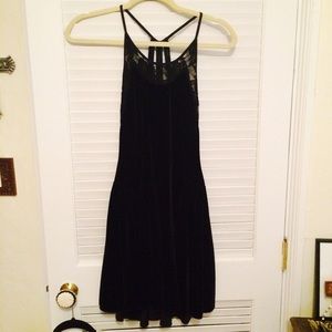 Free people velvet dress