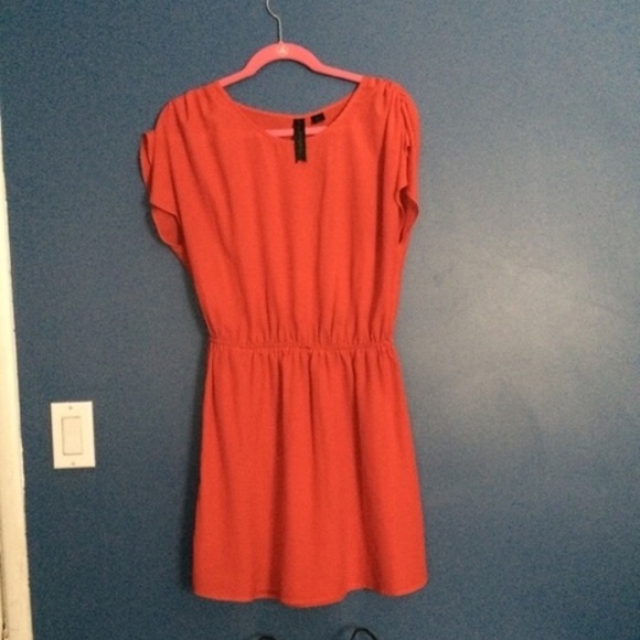 Pink Orange Dress - Picture 1 of 2