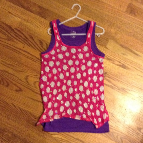 justice top size 12
