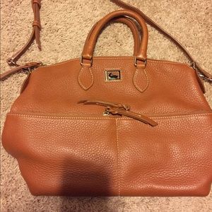 Dooney & Bourke Brown Leather Crossbody