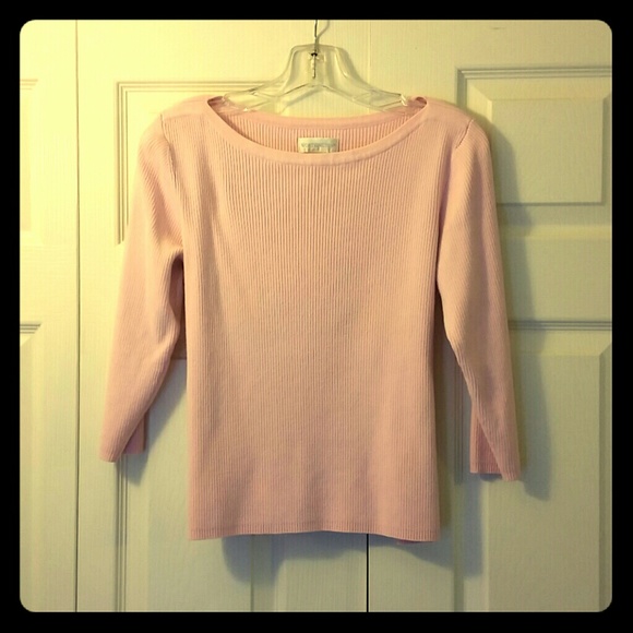 Worthington Pink Knit Sweater