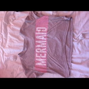 mermaid crop top