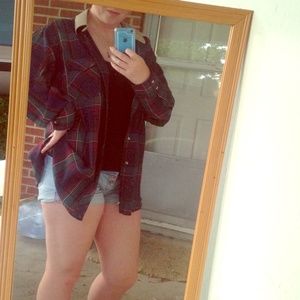 Oversized flannel