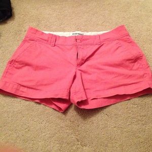Pink shorts