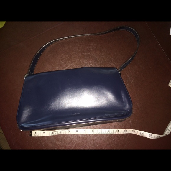 True navy blue purse