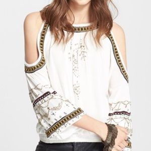 Free people beaded top