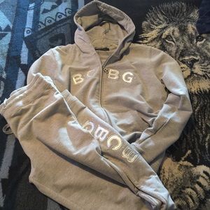 BCBG two piece set grey NEW