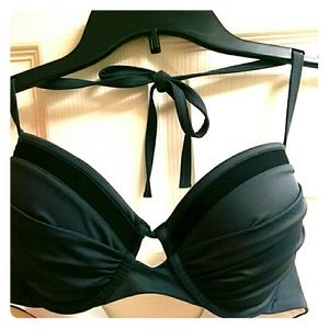Victoria Secret molded halter bikini top 34D