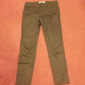 Hollister Olive Green Jeggings