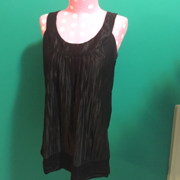 Small Black Fashion Tank Top! Like New!