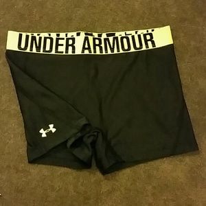Under Armour spandex shorts