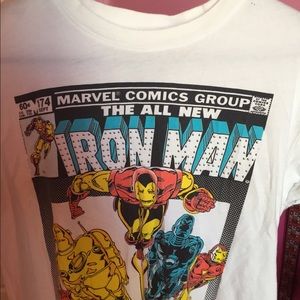Iron man cuffed sleeves