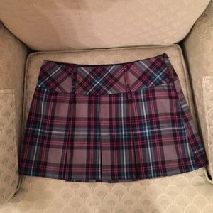 Candie's Plaid Mini Skirt NWOT