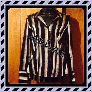Black and Silver long sleeve shirt