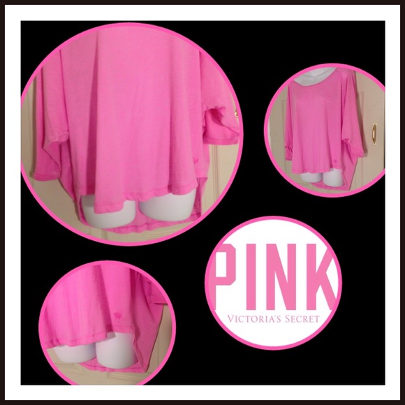 Pink Victoria Secret Hi Low Shirt