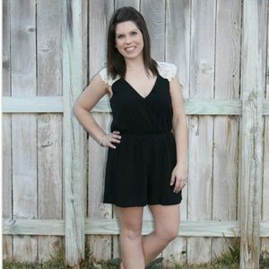 Unforgettable Romper - Black