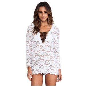 Stunning Chic Beach Bunny Marilyn Cover-Up Med