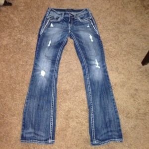 Silver jeans 27w 33 L