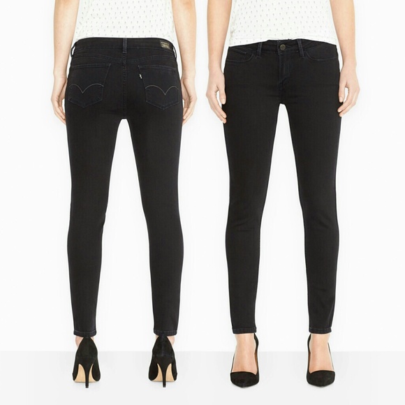 Levi's 535 Black Jean (Legging/Stretchy)