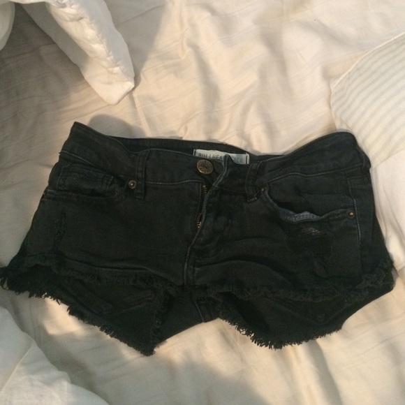 pac sun denim shorts