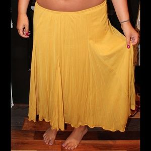 Mustard Skirt
