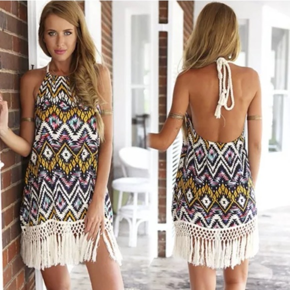 Dresses & Skirts - 💥SAlE💥Vintage tassel dress