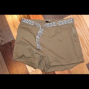 F21 Shorts with Belt