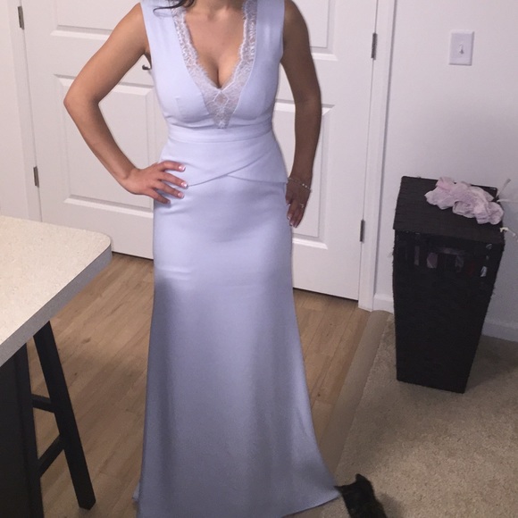 Bcbg periwinkle gown - Picture 1 of 4
