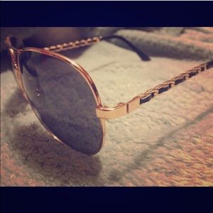 Golden sunglasses