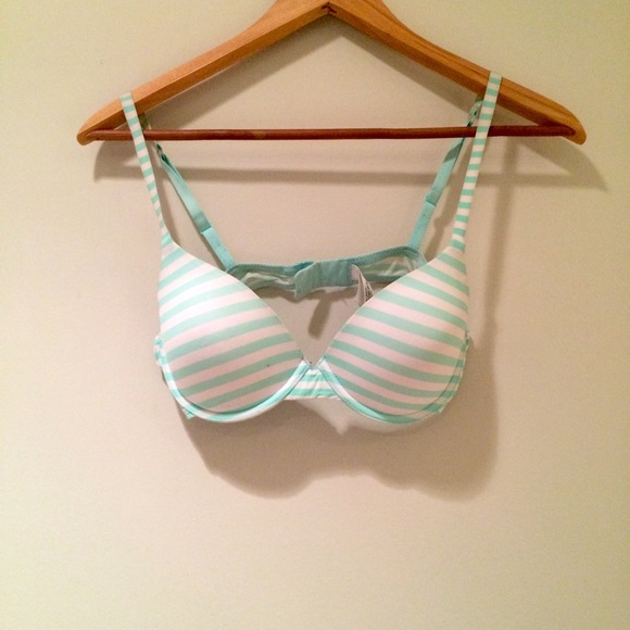 34B cute striped bra 💙