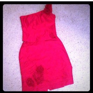 Muse red skirt/top set