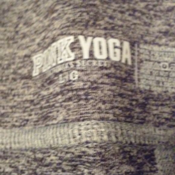 Pink yoga pants
