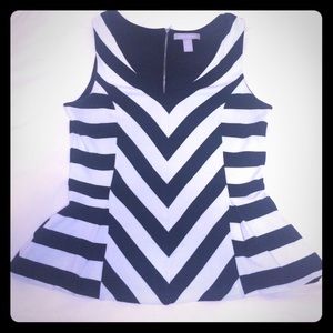 Banana Republic Relaxed Peplum Top