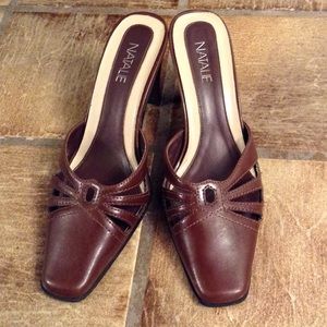 Natalie mule shoes