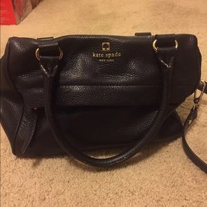 Kate Spade Black Leather Purse