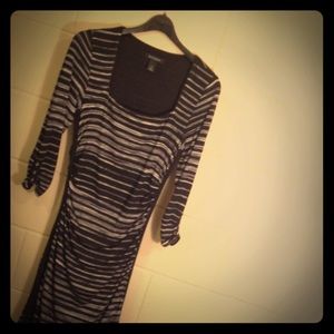 White House Black Market striped dress