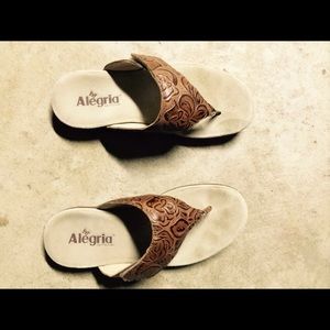 Alegria flip flops