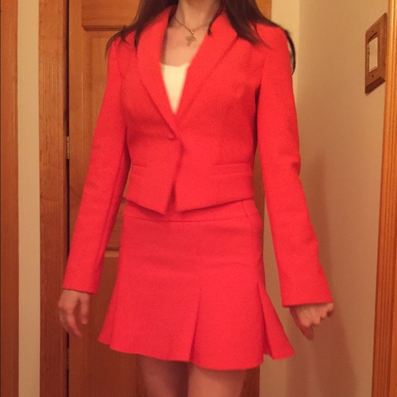 New With Tags Bebe Coral Suit