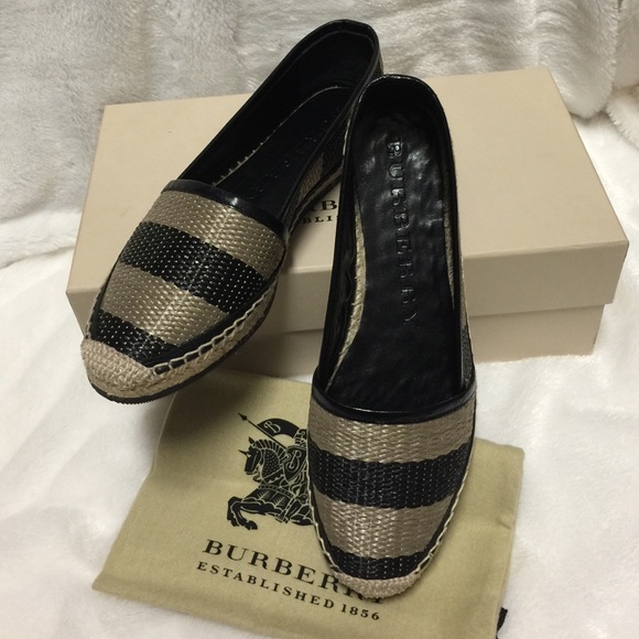 Burberry Shoes - ✋🏻sold✋🏻  Authentic Burberry espadrilles