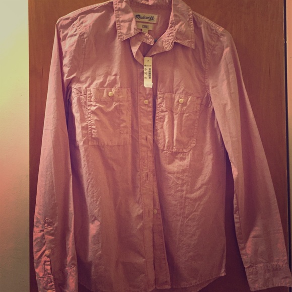 Light pink button down