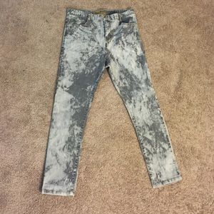 Denim gray skinny jean for men