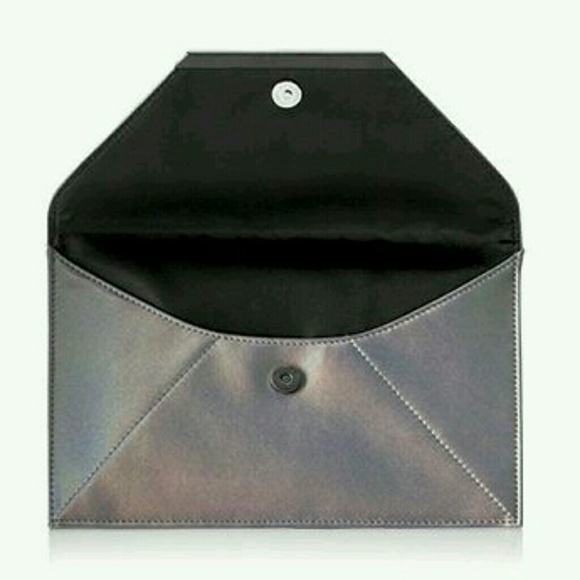 Mary Kay sleek iridescent evening clutch