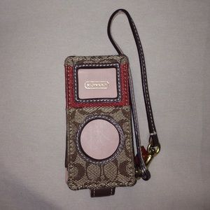 Coach iPod nano case