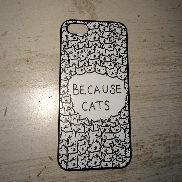 Because Cats IPhone 5 Cats - Picture 1 of 4