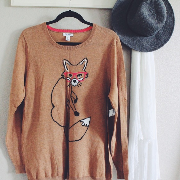 Fox Crew Neck Sweater