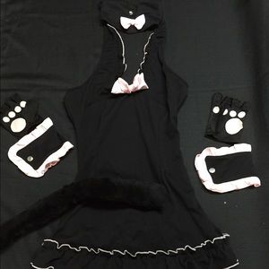 Cute black Kitty costume