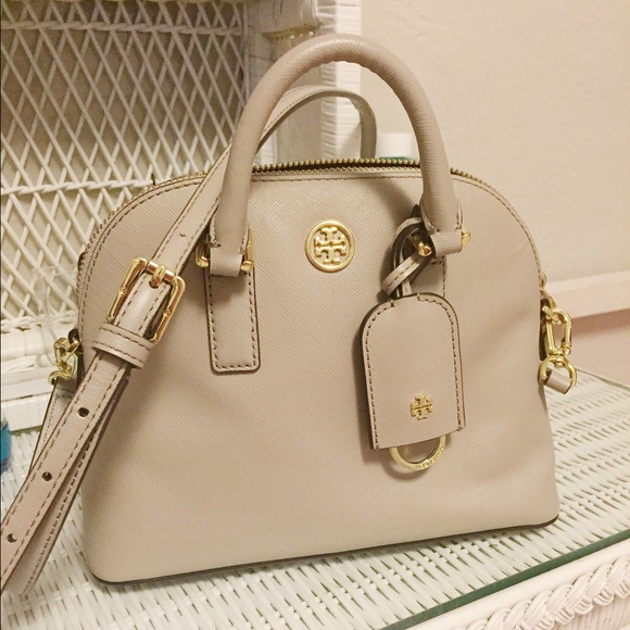 Authentic Tory Burch mini dome satchel
